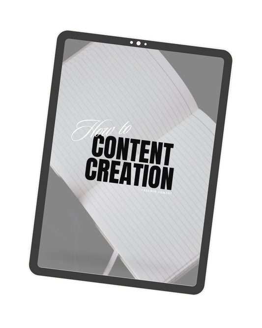 How To Content Creation